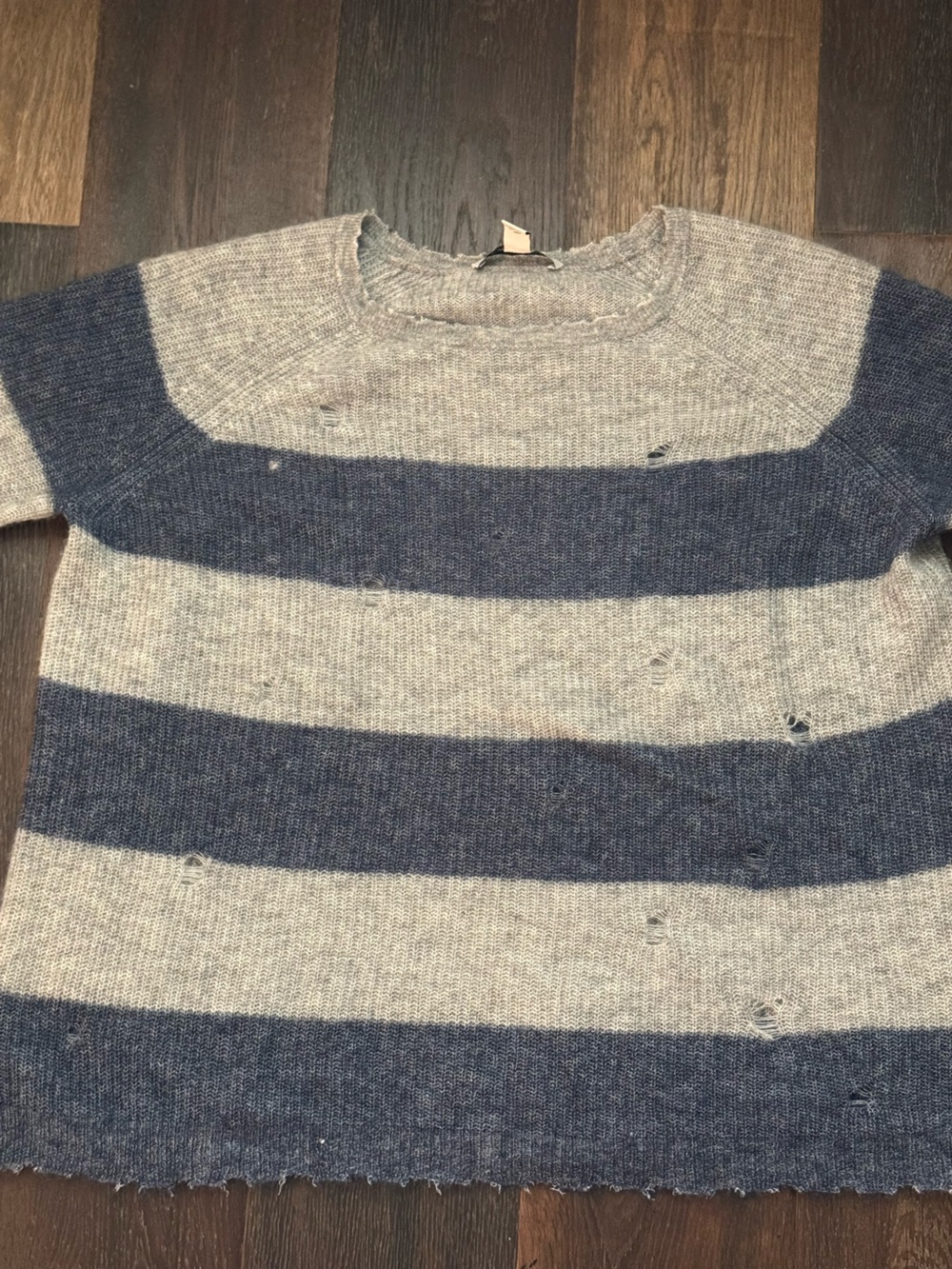 Striped cashmere sweater